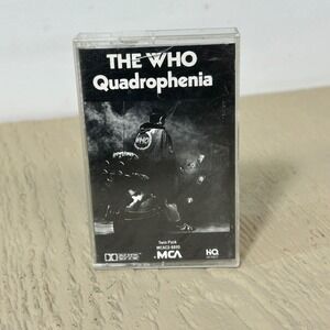 The Who Quadrophenia Cassette Tape MCA Twin Pack Classic Rock Mod 1973